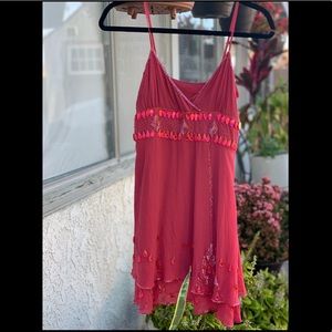 Bebe Pink Jewl Dress Size XS